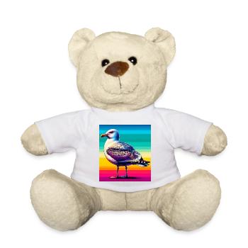 gull - Teddy Bear - white - Front