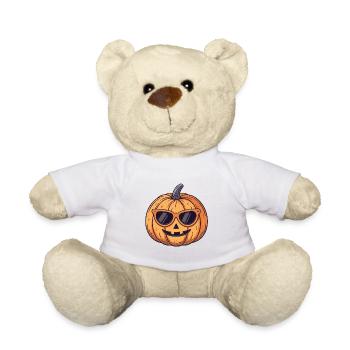 Citrouille fun lunettes soleil - Nounours - blanc - Devant