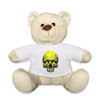 Neon X Crâne - Nounours - blanc - Devant
