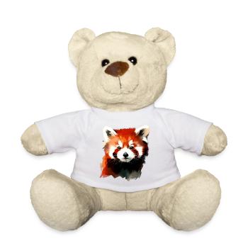Kleiner Panda - Teddy - Weiß - Vorne