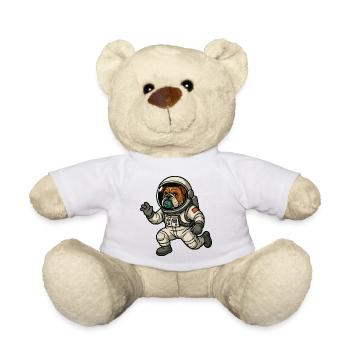 Astro Bulldog Entdecker - Teddy - Weiß - Vorne