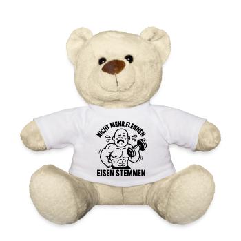 eisen stemmen - Teddy - Weiß - Vorne