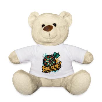 Dart Bullseye - Teddy - Weiß - Vorne