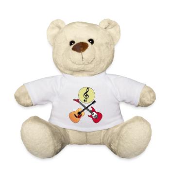 Le pouvoir de la musique - Nounours - blanc - Devant