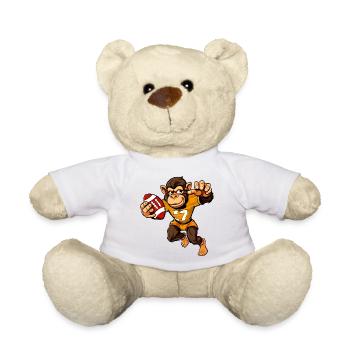 Monkeys Rugby - Nounours - blanc - Devant