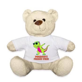Méfiez-vous du Fresh Four qui fait du dab à Dino - Nounours - blanc - Devant