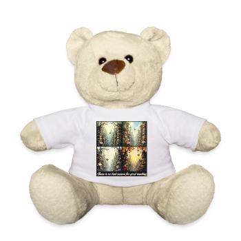 Vier Jahreszeiten in der Stadt der Bücher - Teddy - Weiß - Vorne