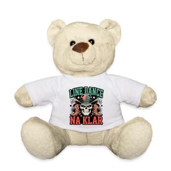 Cowboy en Ligne de Crâne - Nounours - blanc - Devant