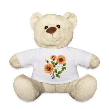 Blumen - Teddy - Weiß - Vorne