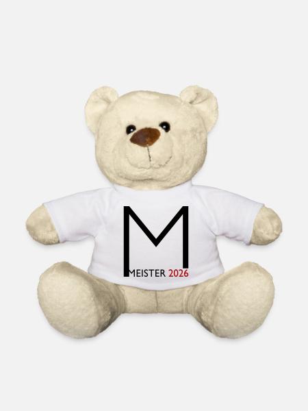 Congratulations on the 2026 championship - Teddy Bear - white