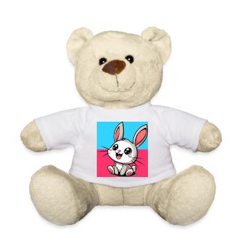 Kaninchen - Teddy - Weiß - Vorne