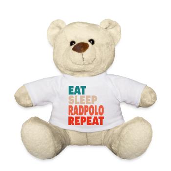 Mange Dors Rad Polo Répète, Radpolo - Nounours - blanc - Devant