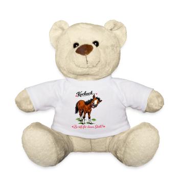 Ein Pferd. Ein Blick. Ganz viel Herz. - Teddy - Weiß - Vorne