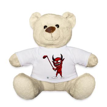 Golf Teufel - Teddy - Weiß - Vorne