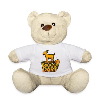 Fancy darts - Teddy Bear - white - Front