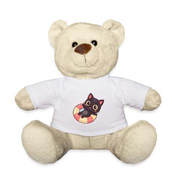 Katzen-Boje Kawaii Marine - Teddy - Weiß - Vorne