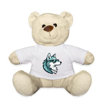 Loup Teal Sunglasses - Teddy Bear - white - Front