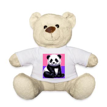 Panda - Teddy - Weiß - Vorne