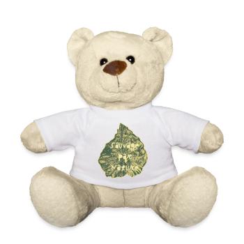 Sauvage par Nature - Nounours - blanc - Devant