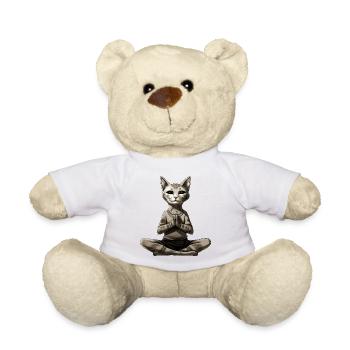 Yoga pour chat - Nounours - blanc - Devant