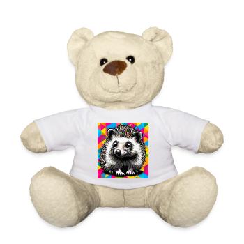 Igel - Teddy - Weiß - Vorne