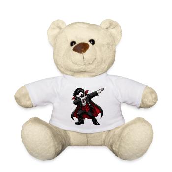 Dabbing Vampir - Teddy - Weiß - Vorne