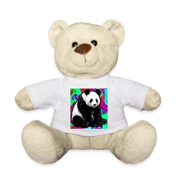 panda - Nounours - blanc - Devant