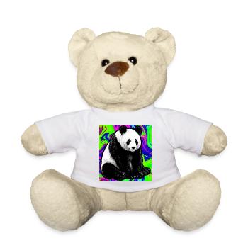 panda - Nounours - blanc - Devant