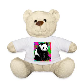 Panda - Teddy - Weiß - Vorne