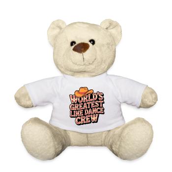 Worlds Greatest Line Dance Crew - Teddy - Weiß - Vorne