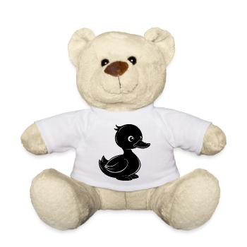 Baby duck - Teddy Bear - white - Front