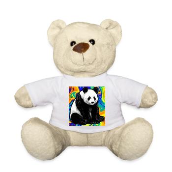 panda - Nounours - blanc - Devant