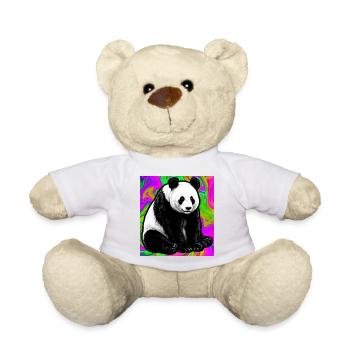 Panda - Teddy - Weiß - Vorne