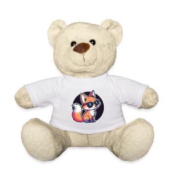 Fox Chill UV Cartoon Goggles - Teddy Bear - white - Front