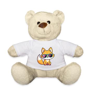 Fox Retro Neonbrille - Teddy - Weiß - Vorne