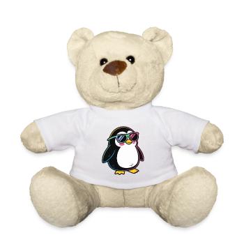 Pinguin-Regenbogengläser - Teddy - Weiß - Vorne