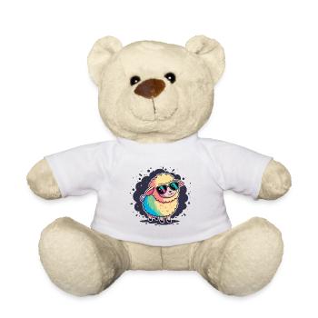 Mouton Arc En Ciel Lunettes - Nounours - blanc - Devant