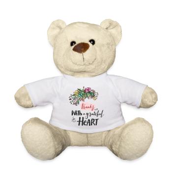 Merci - Nounours - blanc - Devant