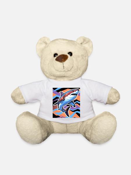 Requin - Nounours - blanc