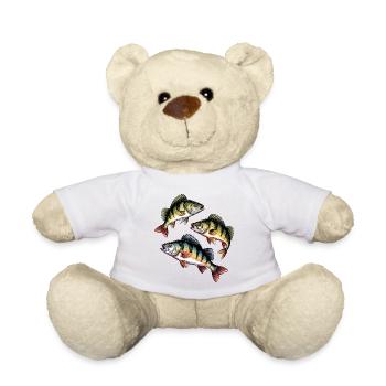 Pêche à la perche - Nounours - blanc - Devant