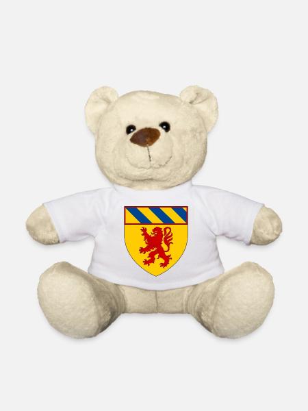 Blason d'Autun - Nounours - blanc