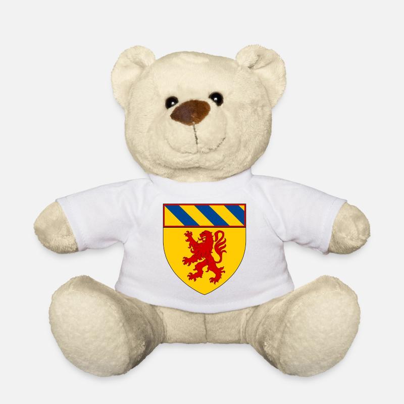 Wappen von Autun - Teddy - Weiß