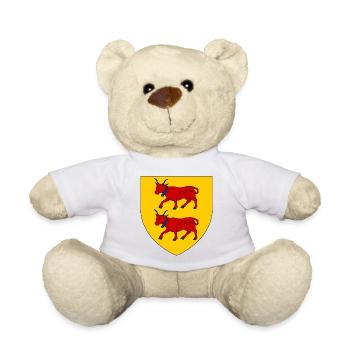 Wappen von Béarn - Teddy - Weiß - Vorne