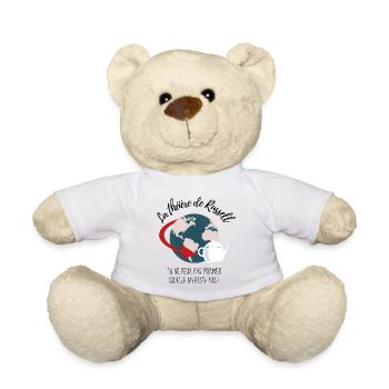 La théière de Russell - Design sceptique - Nounours - blanc - Devant