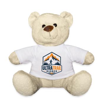 Coureur d’ultra-trail - Nounours - blanc - Devant
