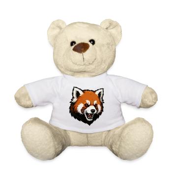 Aggressiver Fuchs - Teddy - Weiß - Vorne