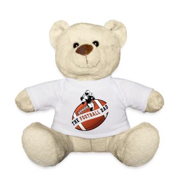 Der Fußballvater - Teddy - Weiß - Vorne