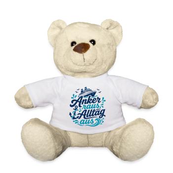 Ancre, vie quotidienne éteinte - Nounours - blanc - Devant