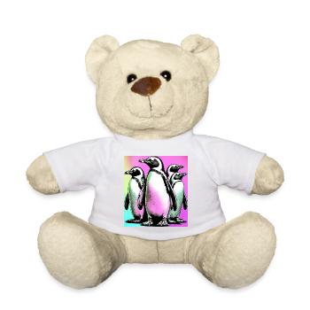 Pingouins Pingouins - Nounours - blanc - Devant