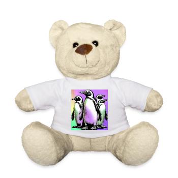 Pingouins Pingouins - Nounours - blanc - Devant